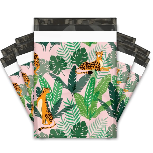 🆑  Cheetahs 🐆 Premium Poly Mailers 10x13 Pack of 25 - Picture 4 of 7